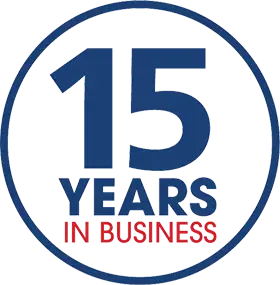 15 Years In Business